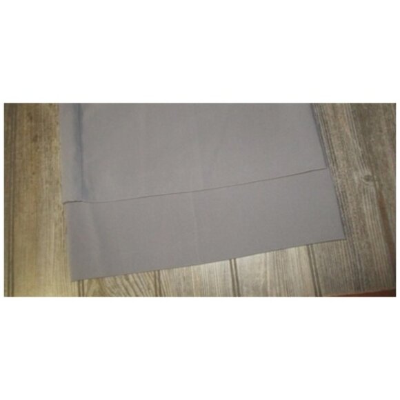 New Torrid Structured Wide Leg Pants Stretch Waist Trouser Pockets Grey Size 22R - Picture 9 of 11